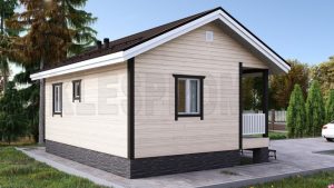 Каркасный дом 6×8 Д32