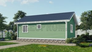 Каркасный дом 6×9 Д38