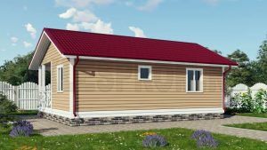 Каркасный дом 7×9 Д29