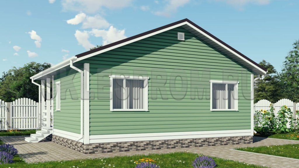 Каркасный дом 8×8 Д11