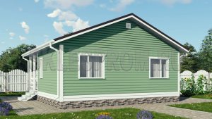 Каркасный дом 8×8 Д11
