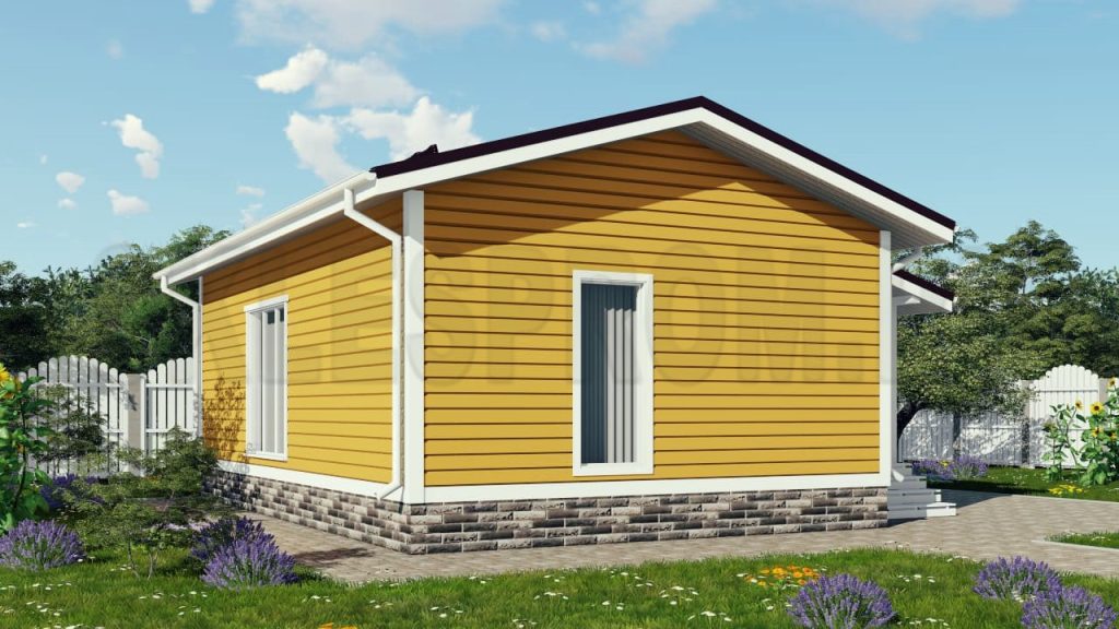 Каркасный дом 8×9 Д27