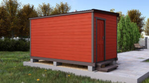 Мобильная баня 2.3×4 МБ2