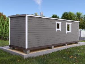 Мобильная баня 2.3×7 МБ11
