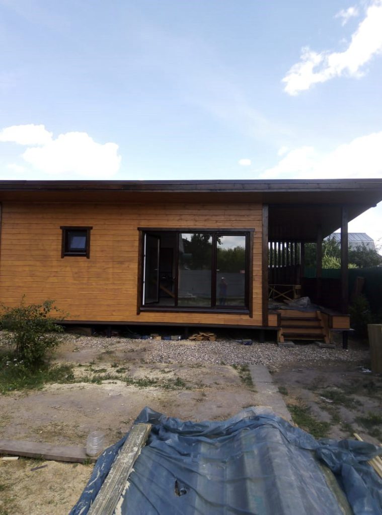 Строительство бани 5×9