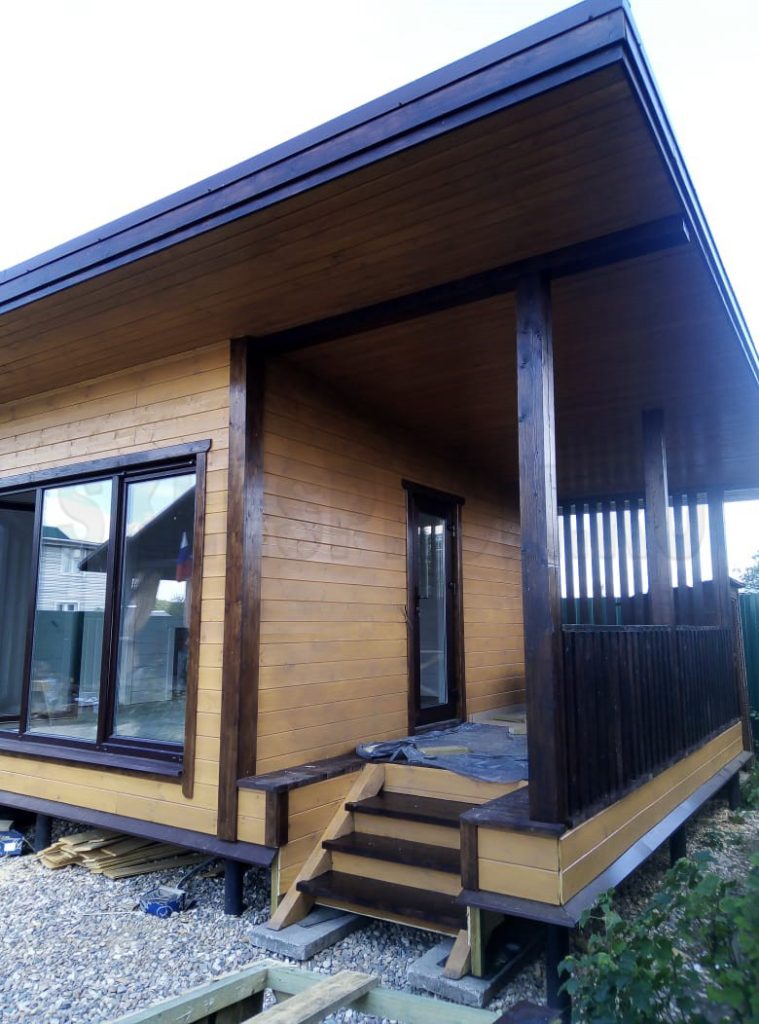 Строительство бани 5×9