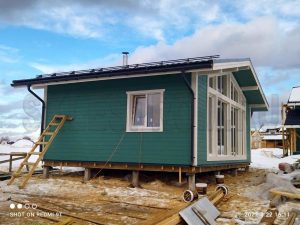 Строительство бани 6×8