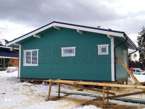 Строительство бани 6×8