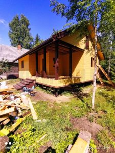 Строительство бани 7х9