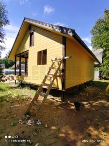 Строительство бани 7х9