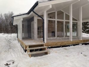 Строительство бани 9×10