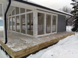 Строительство бани 9×10