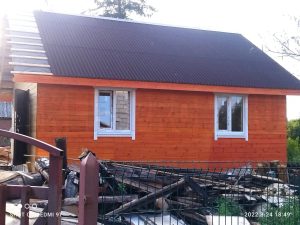 Строительство дома 6.8×7.5