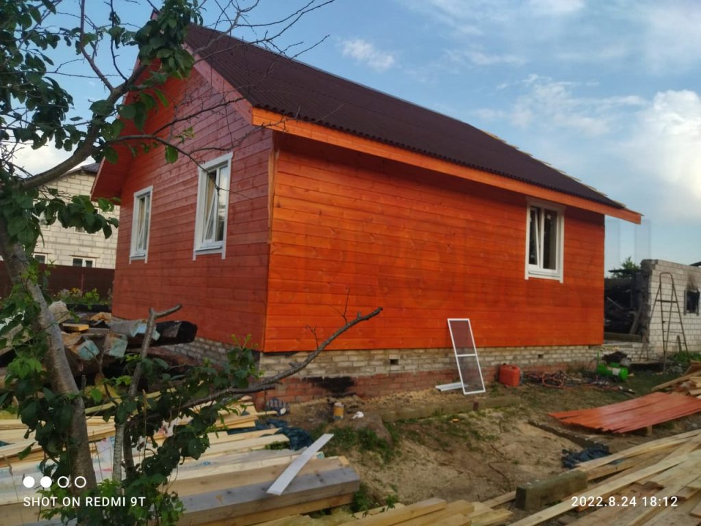 Строительство дома 6.8×7.5