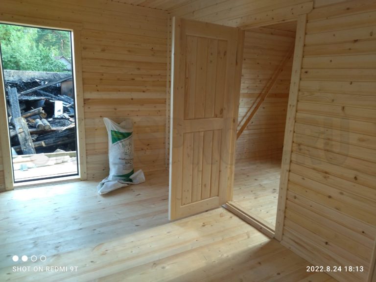 Строительство дома 6.8×7.5