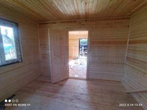 Строительство дома 6.8×7.5