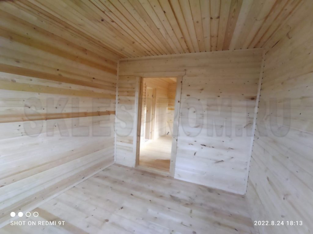 Строительство дома 6.8×7.5