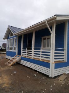 Строительство дома 8.5×10