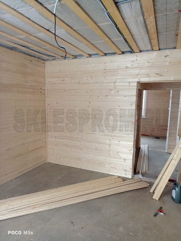 Строительство каркасного дома 8.5×10